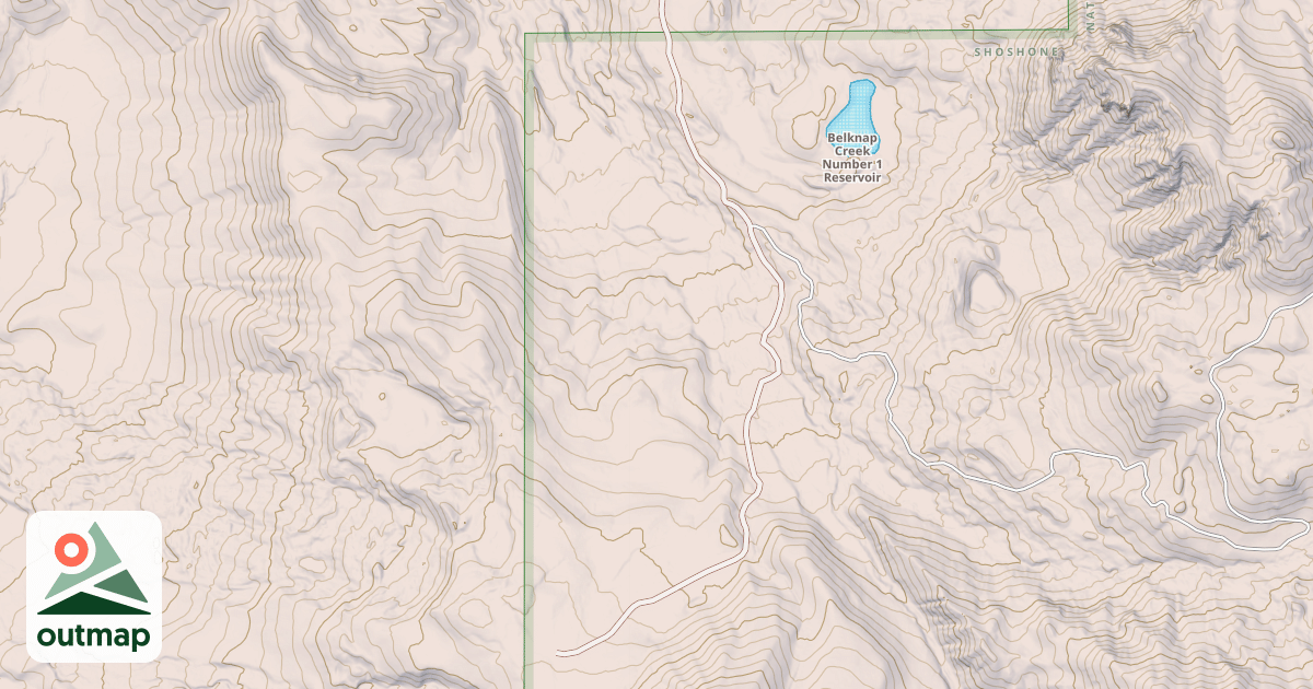 Map of BELKNAP