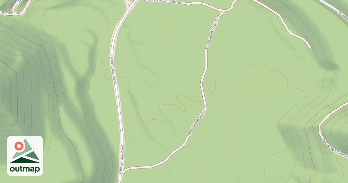 Map of USFS Motor Vehicle Use Map Roads {97FC1531-4800-4DBF-B979-75B360B05F0F}