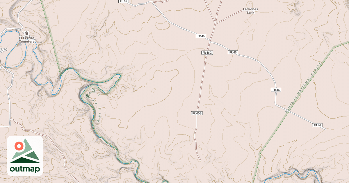 Map of USFS National Forest System Roads {39306D7C-9BC6-4E8A-9288-E126EEAC8493}
