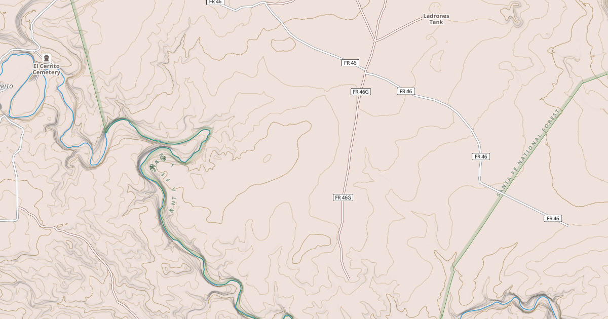Map preview of USFS National Forest System Roads {39306D7C-9BC6-4E8A-9288-E126EEAC8493}