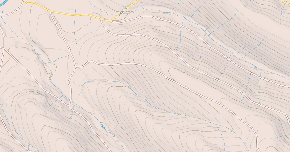 Map preview of BOULDER SPUR