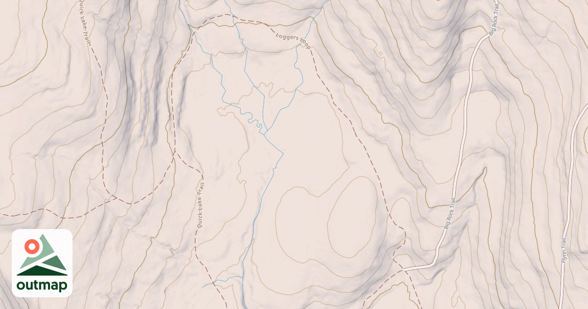 Map of Loggers Loop