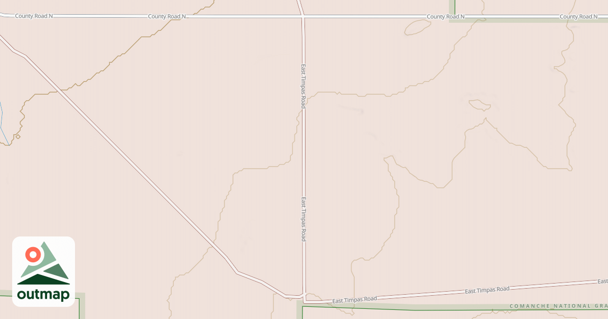 Map of EAST TIMPAS D