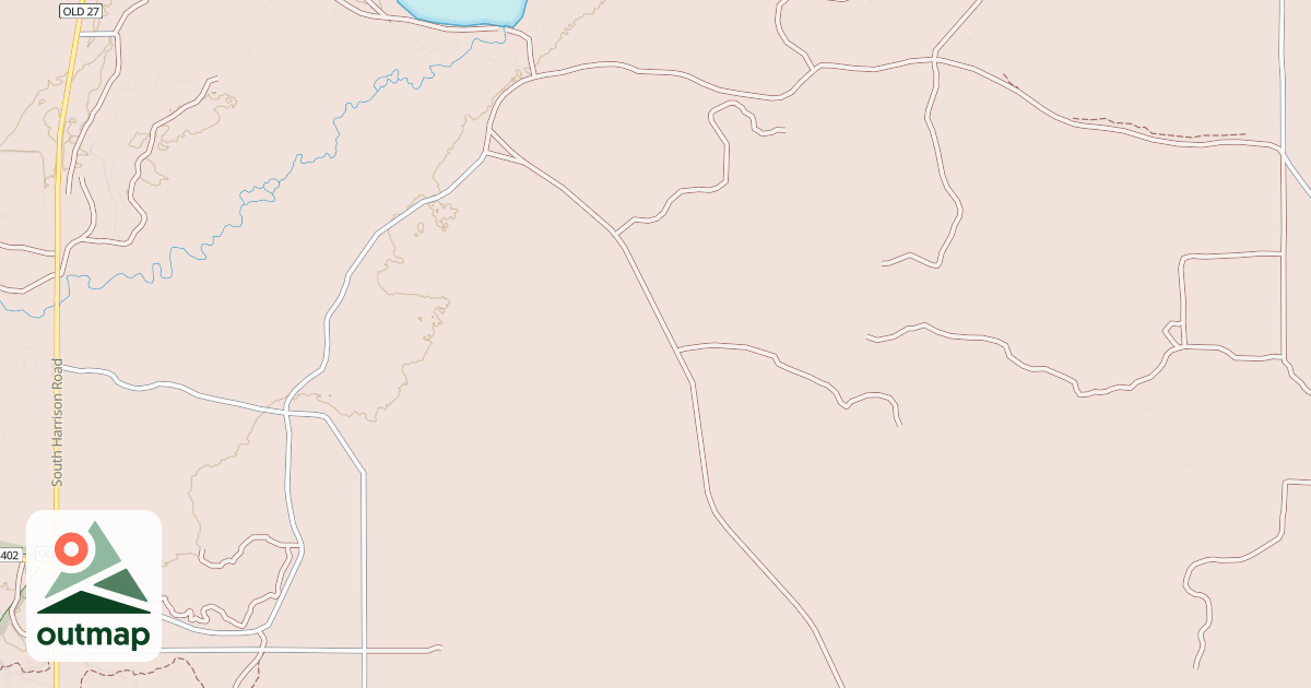 Map of Denton Creek Trail