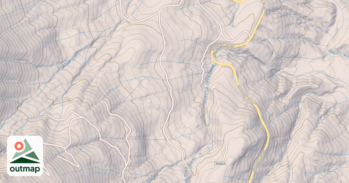 Map of CAMP B SPUR