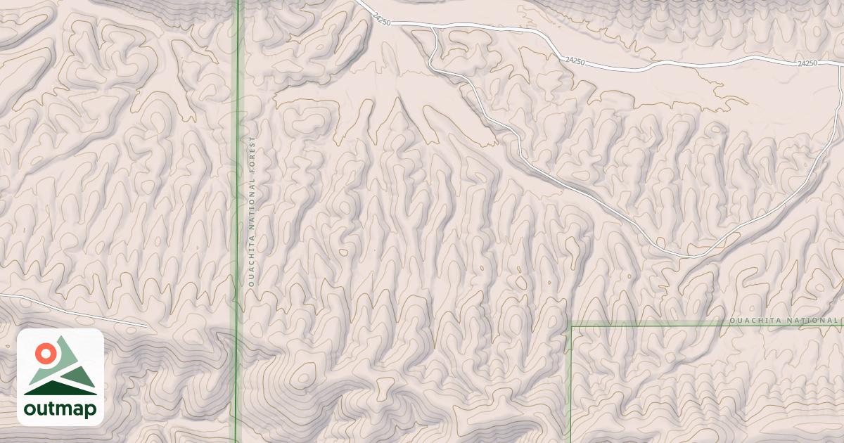 Map of USFS National Forest System Roads {08805197-75D4-4B68-81ED-91A8A67BA0EB}