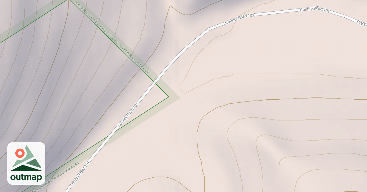 Map of REPUBLICAN GULCH