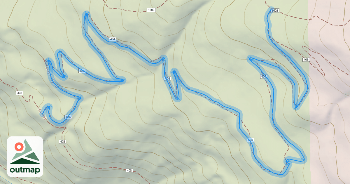 Map of Maple Syrup Trail