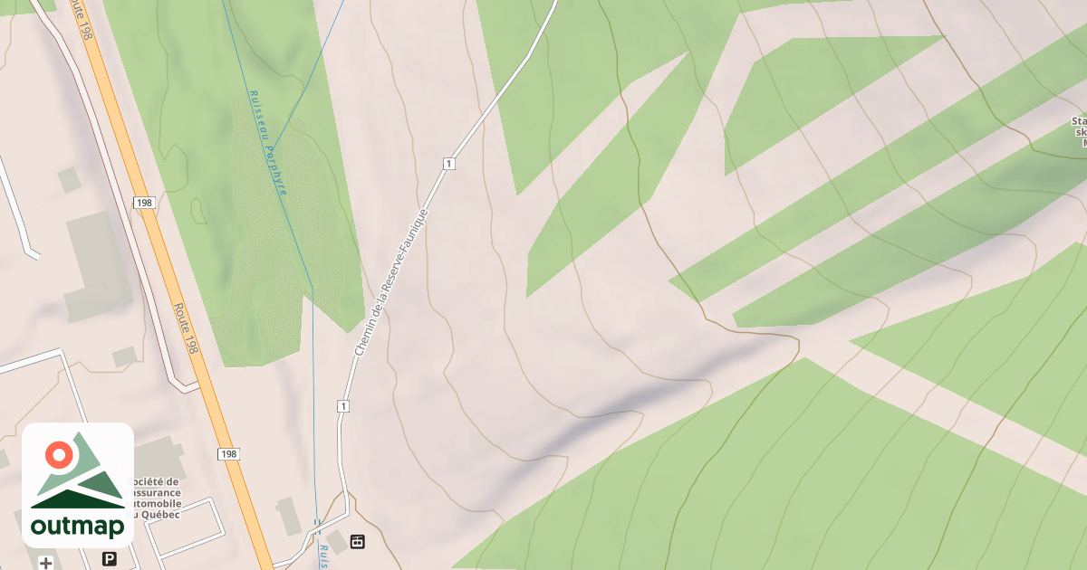 Map of Le Snow Parc