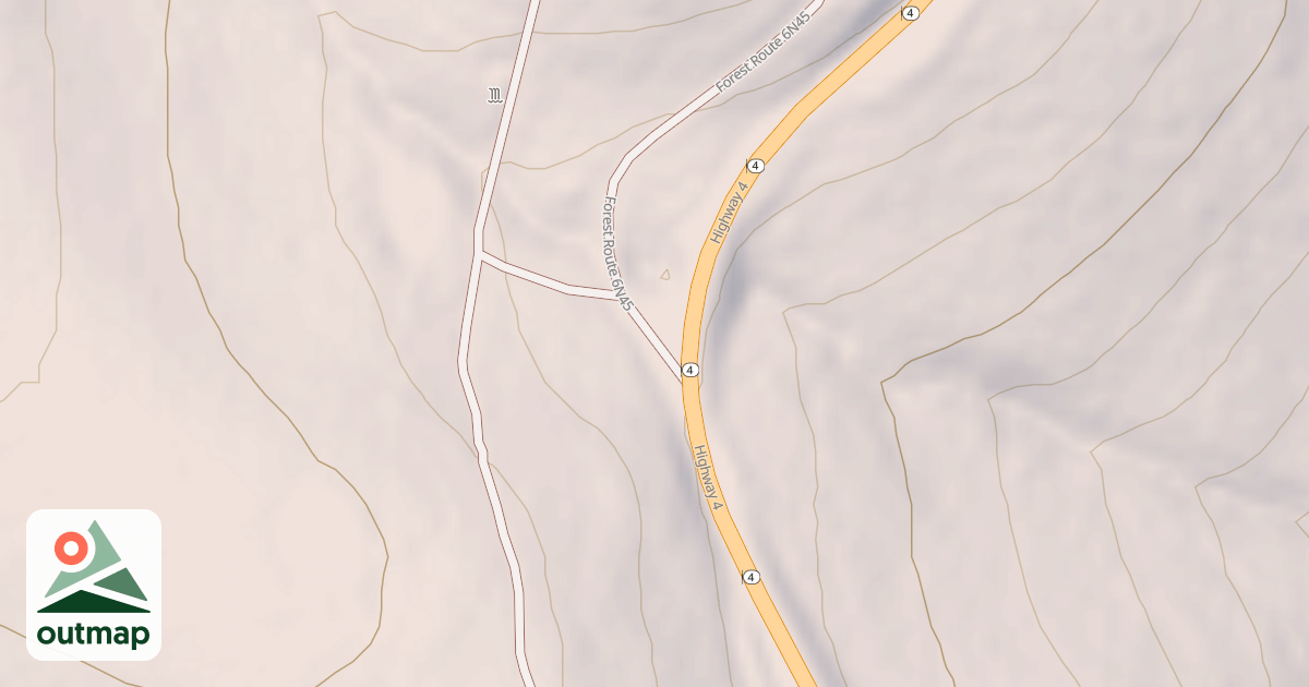 Map of USFS Motor Vehicle Use Map Roads {90B08FC3-BA38-42DE-AFF4-6A9E775A12C5}