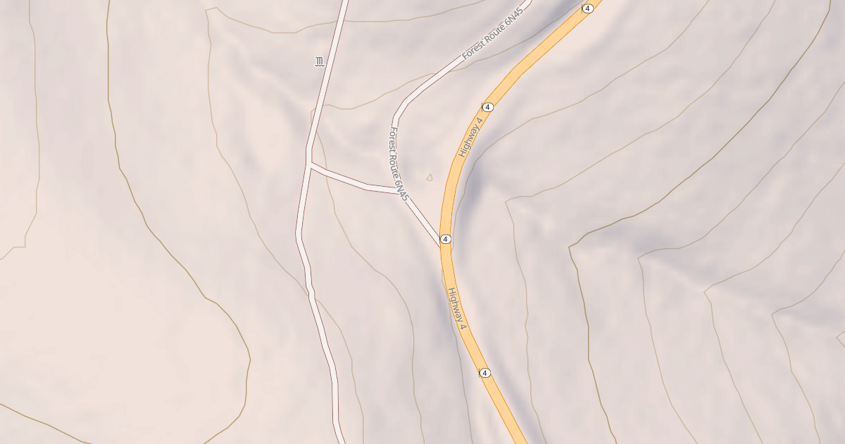 Map preview of USFS Motor Vehicle Use Map Roads {90B08FC3-BA38-42DE-AFF4-6A9E775A12C5}