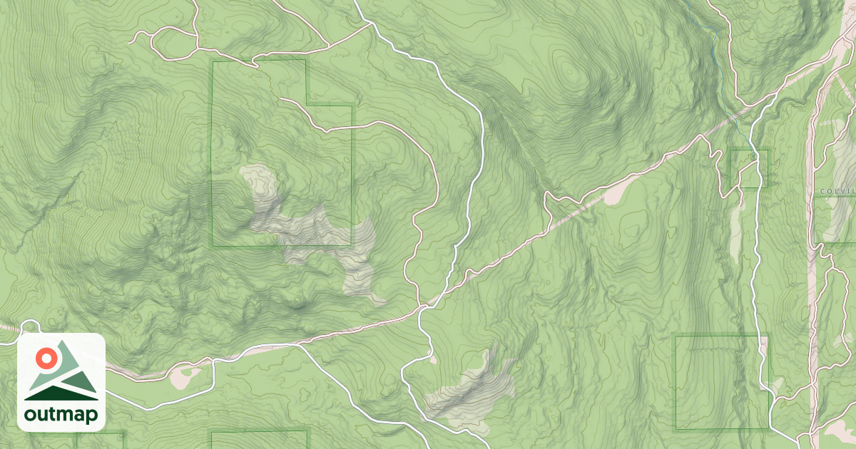 Map of JIM CREEK MINE