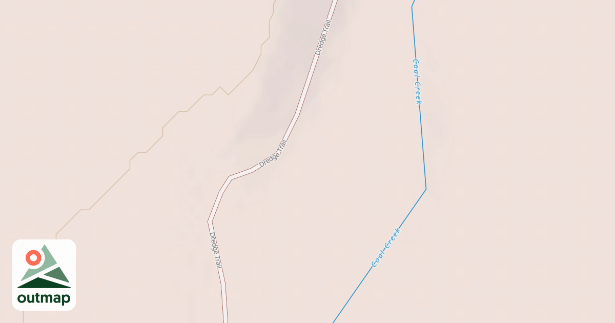 Map of Coal Creek Lower Trail