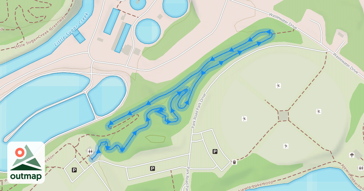 Map of Park Road Park Loop