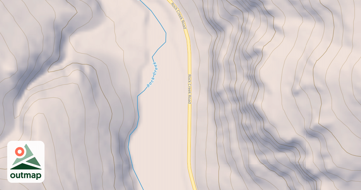 Map of BIG BLUFF C G
