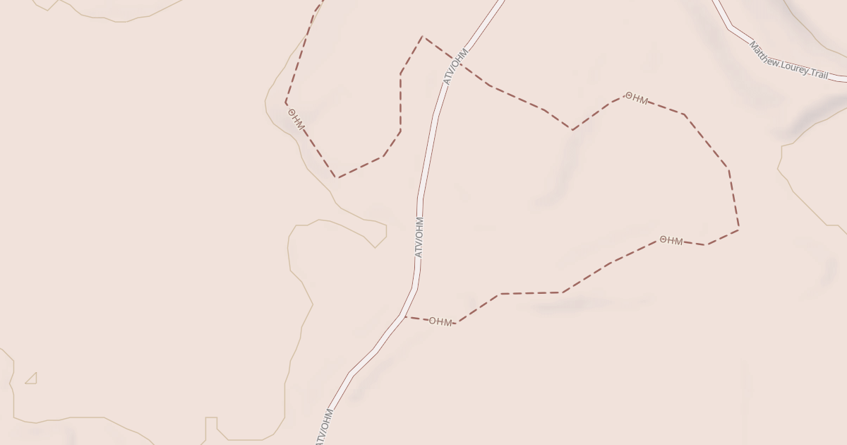 Map preview of Straight Arrows Trail