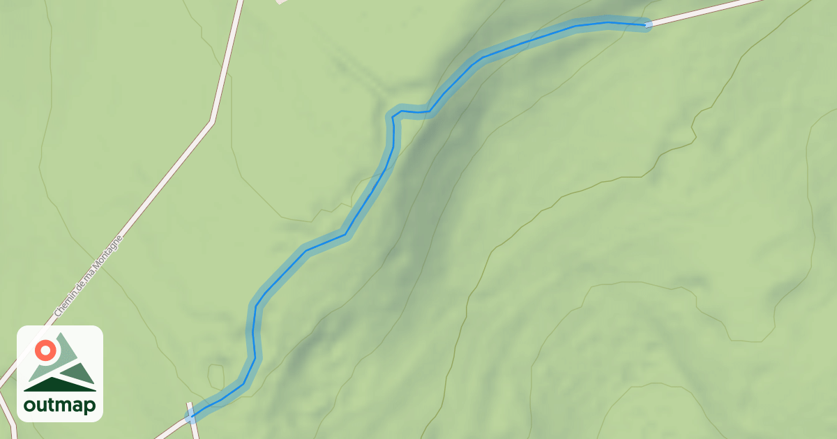 Map of Single des Loups