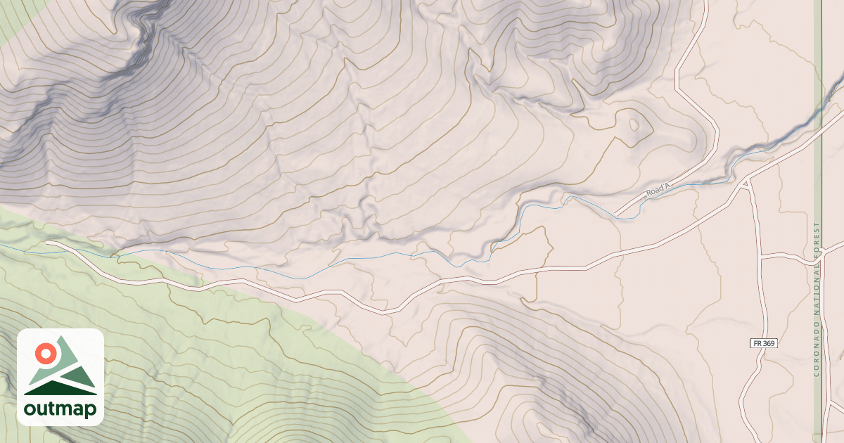 Map of FRENCH JOE SPRING