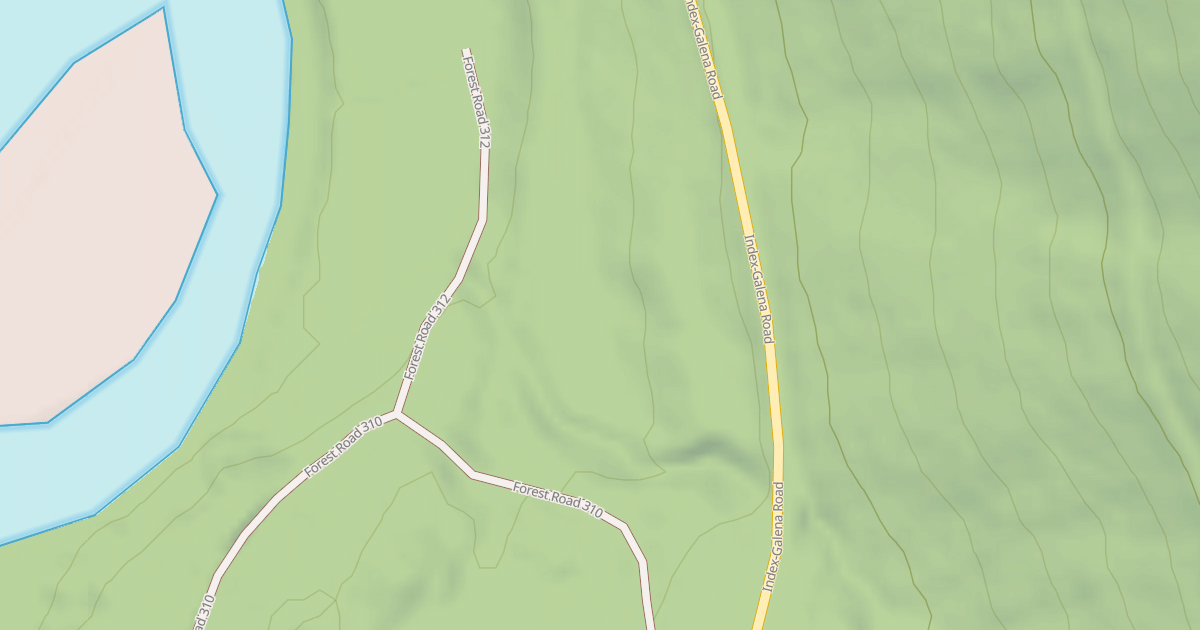Map preview of USFS Motor Vehicle Use Map Roads {9F100868-3F13-4BCB-98B1-4FE35D218E24}