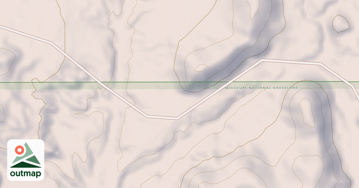 Map of (FDR) EAST SPRING CREEK