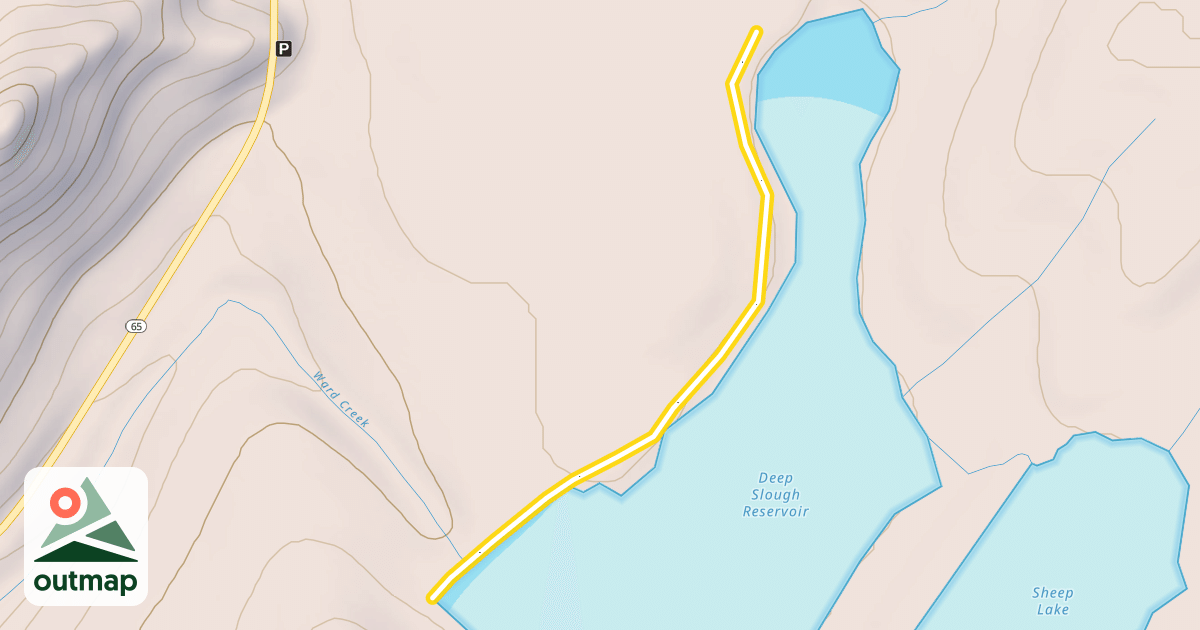 Map of Deep Slough