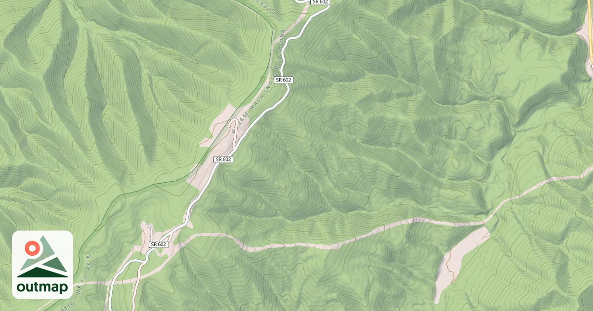 Map of LOOKOUT (MILLER BRANCH)