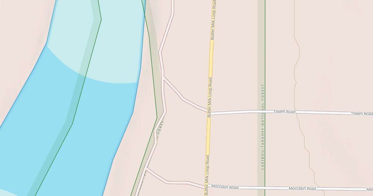 Map preview of Lakeside Trail A