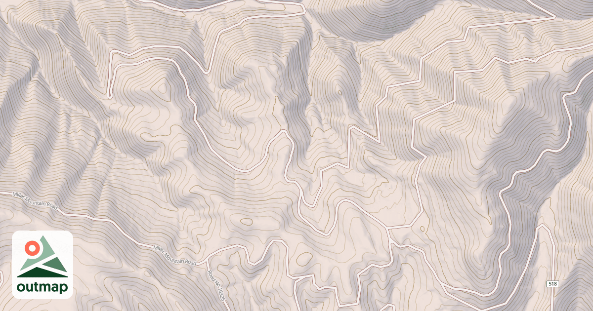 Map of DEEP CREEK