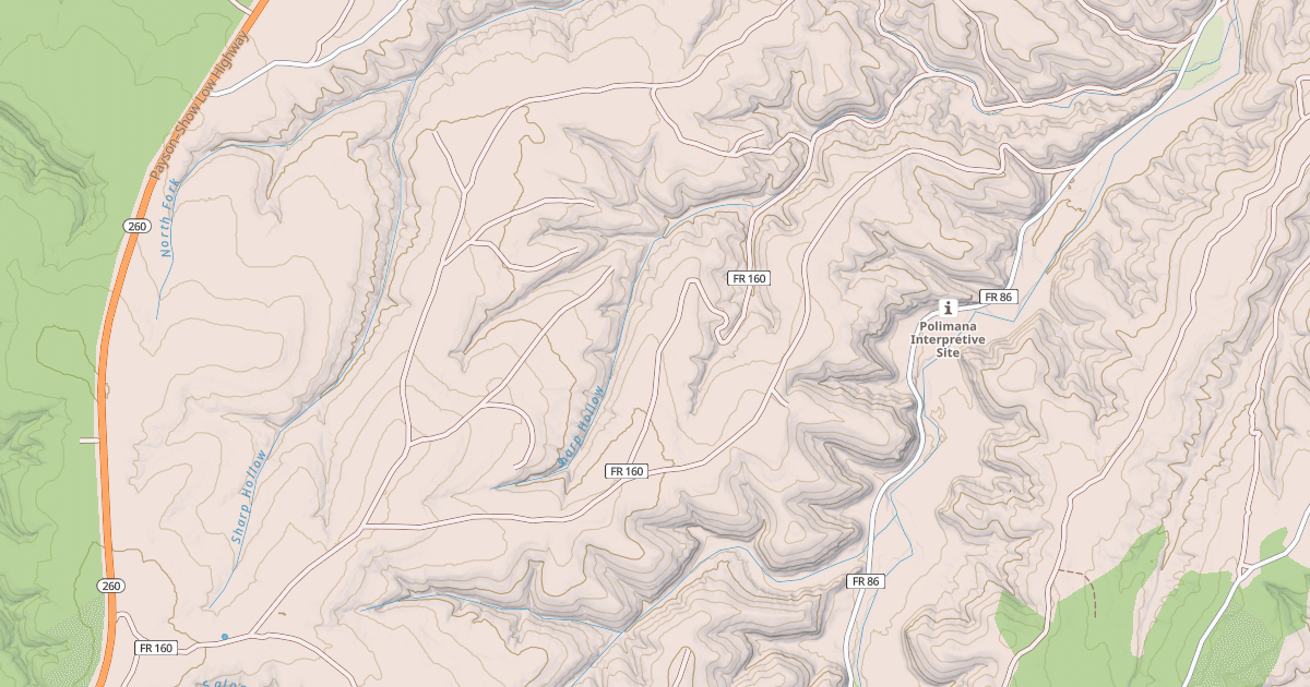 Map preview of SHARP HOLLOW