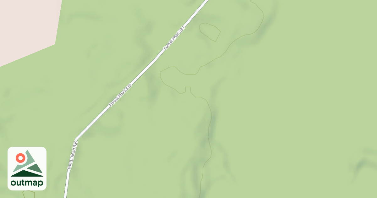 Map of FR 339C