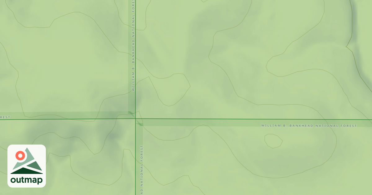 Map of MILE CREEK