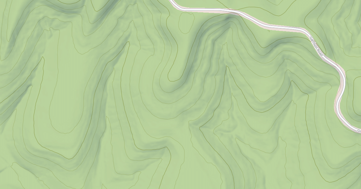 Map preview of GARRISON RIDGE SOUTH