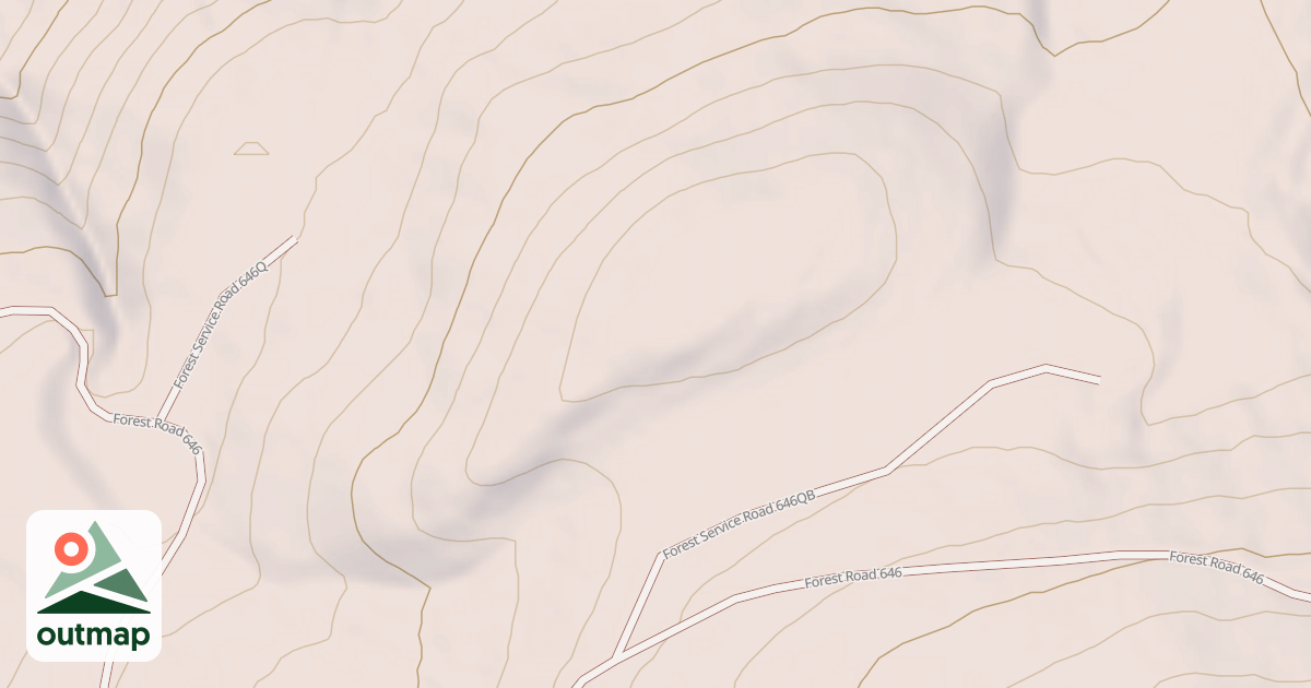 Map of USFS Motor Vehicle Use Map Roads {19BEE333-D8A5-4FF4-8B2C-91685AFFA386}
