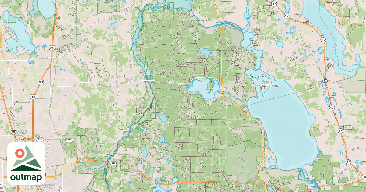 Map of PIPE LINE NORTH & SOUTH