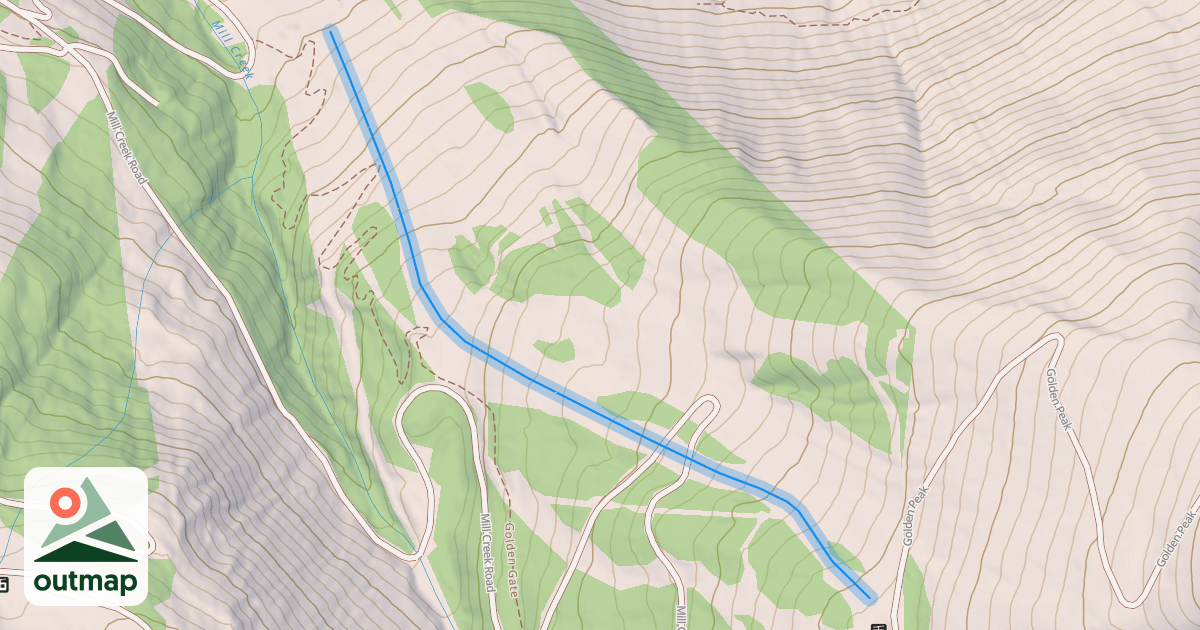 Map of Ruder's Run
