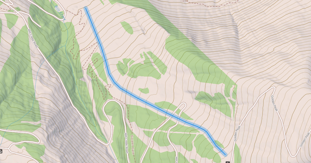 Map preview of Ruder's Run