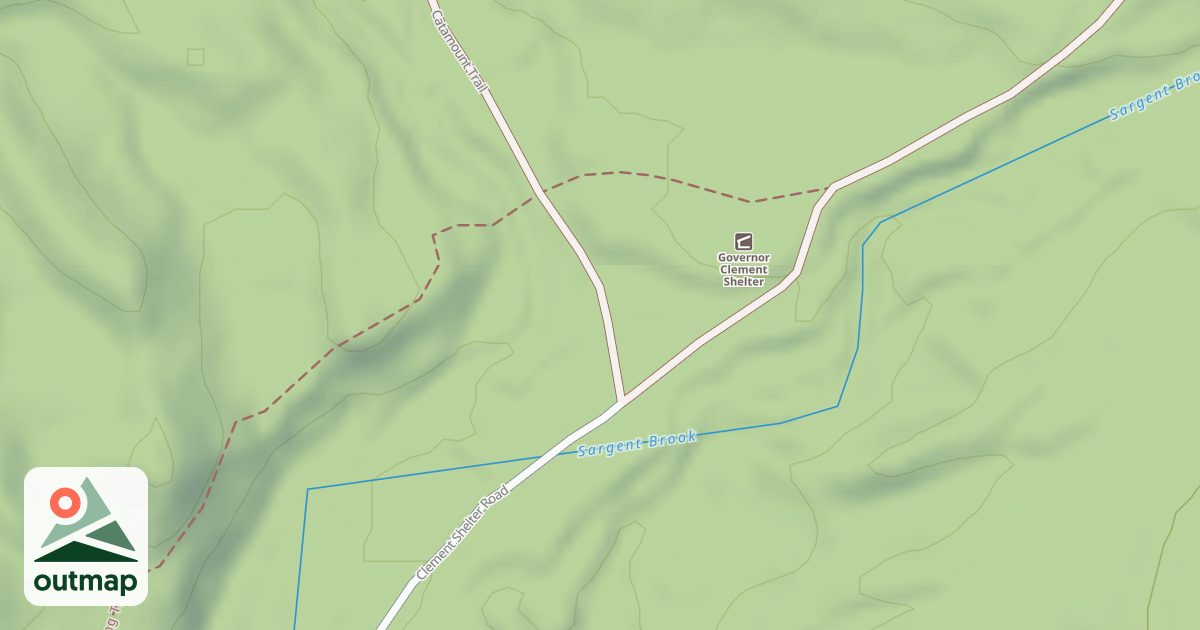 Map of C-4/7 Sargent Brook At X-Ing