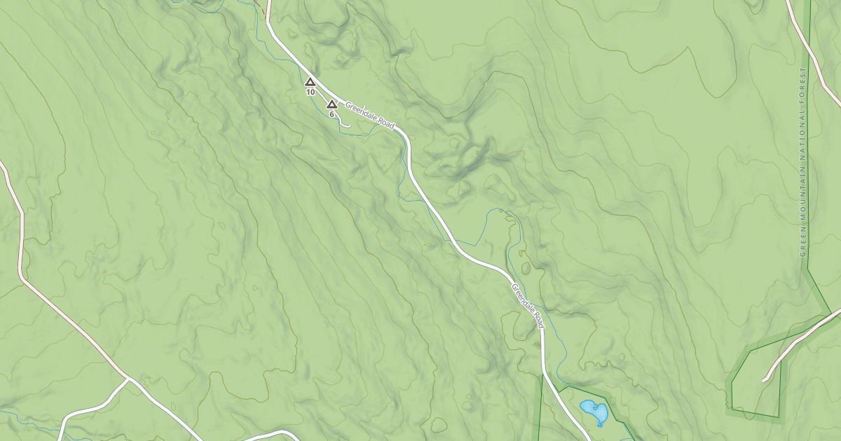 Map preview of Greendale