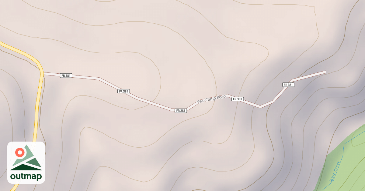 Map of TWO CAMP