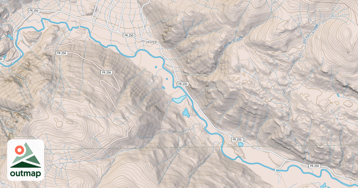 Map of ALAMOSA-CONEJOS
