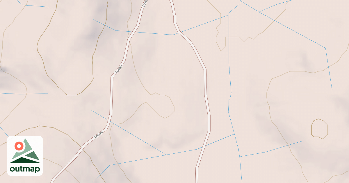 Map of 45 Cut Off T1