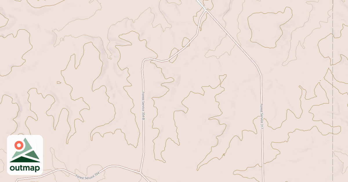 Map of USFS Motor Vehicle Use Map Roads {9D15A7AA-1006-4F60-AB30-A547F5F80991}
