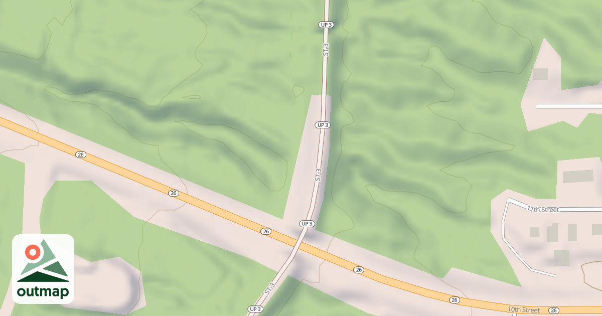 Map of Lake Linden Route
