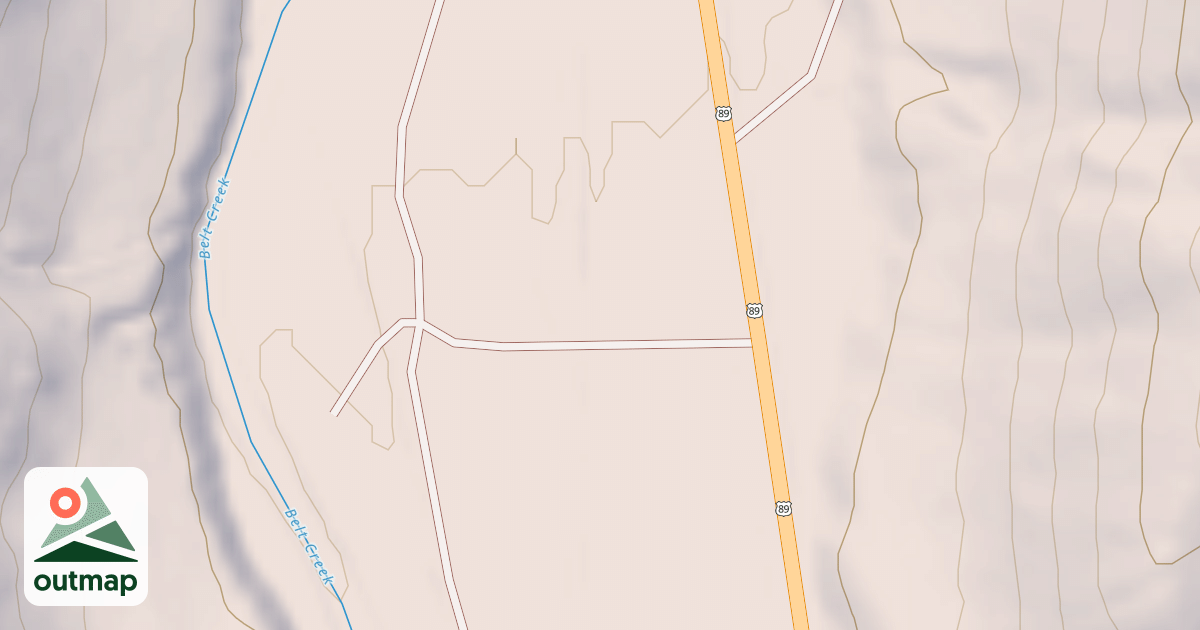 Map of C C C CAMP A
