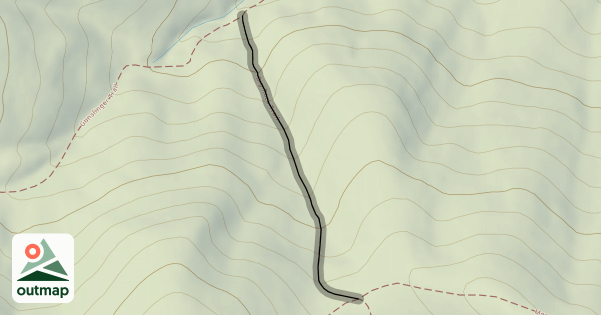 Map of Big Rock Trail
