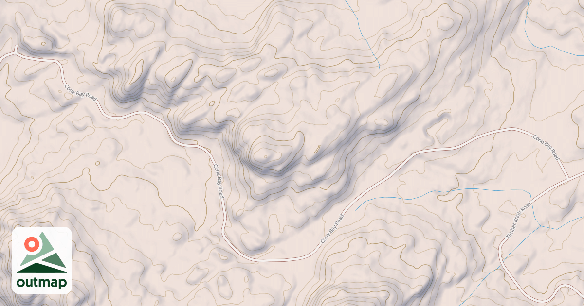 Map of CONE BAY