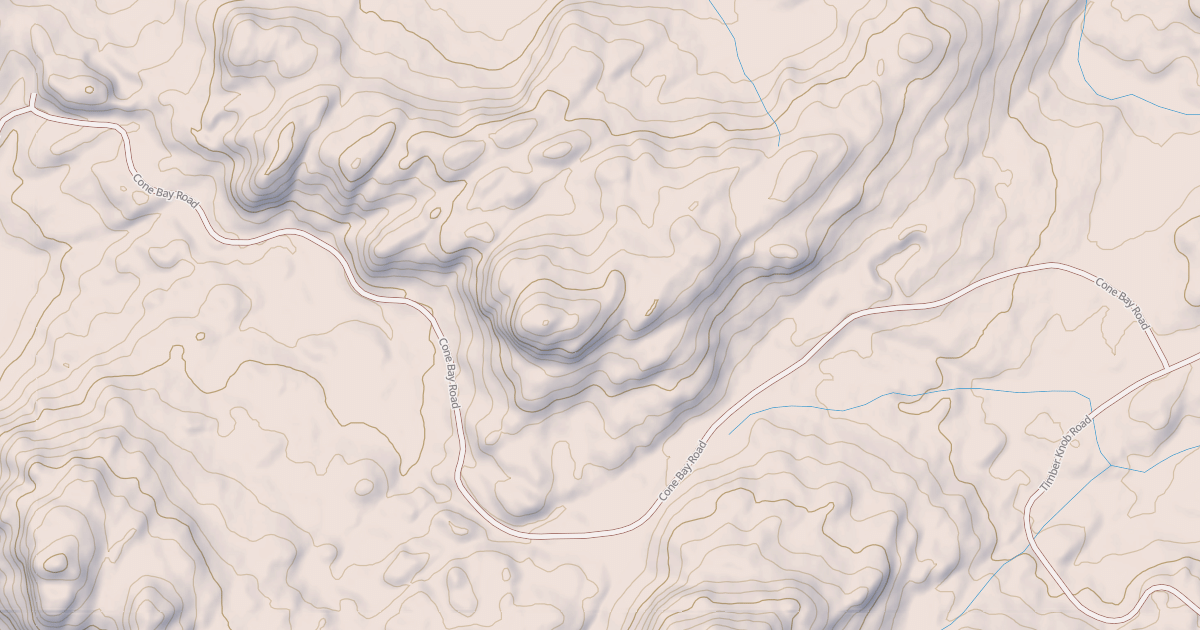 Map preview of CONE BAY