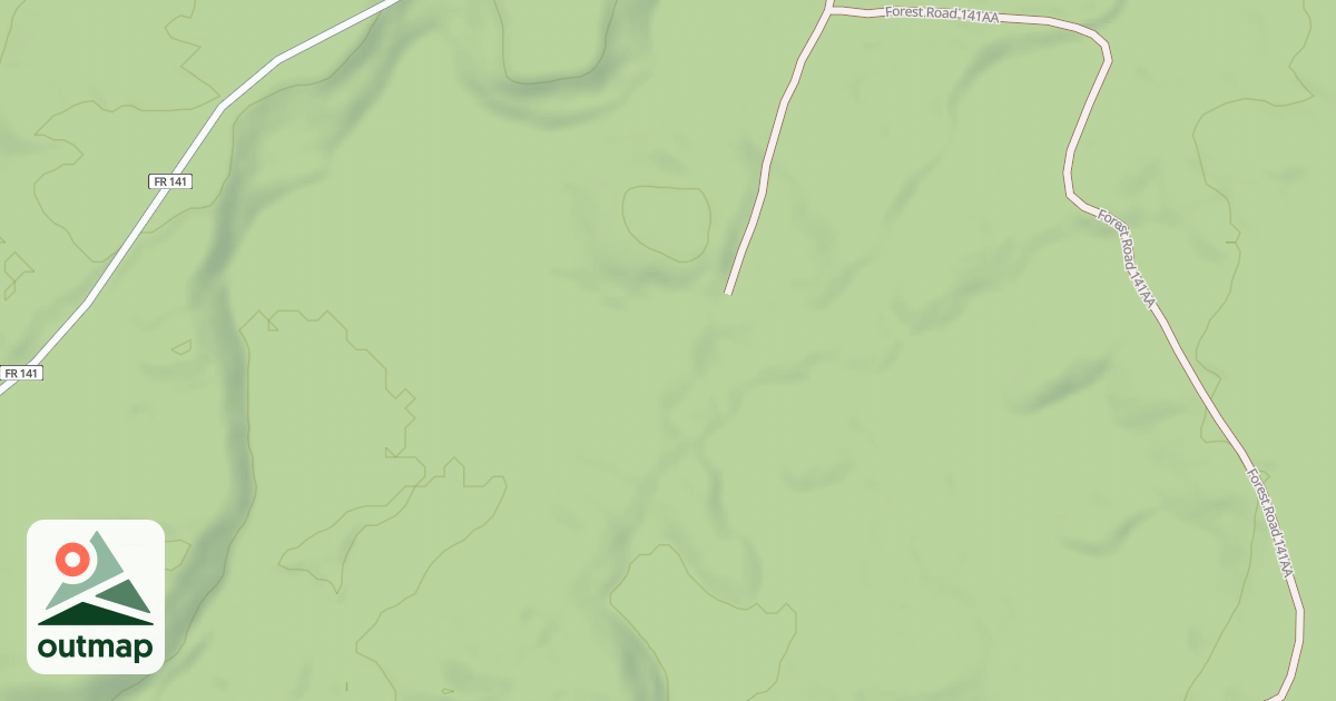 Map of FR 141A