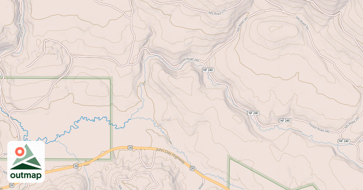 Map of MAJOR LOCAL