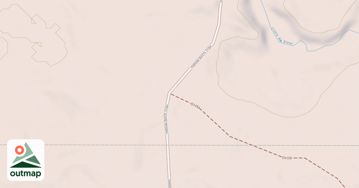 Map of Washington/Ramsey Trail